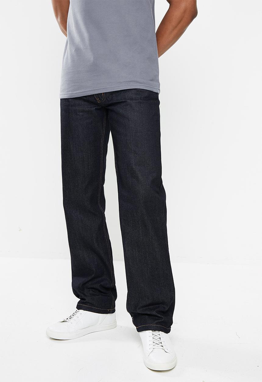 Lee  - Lee rider regular straight leg jeans - indigo
