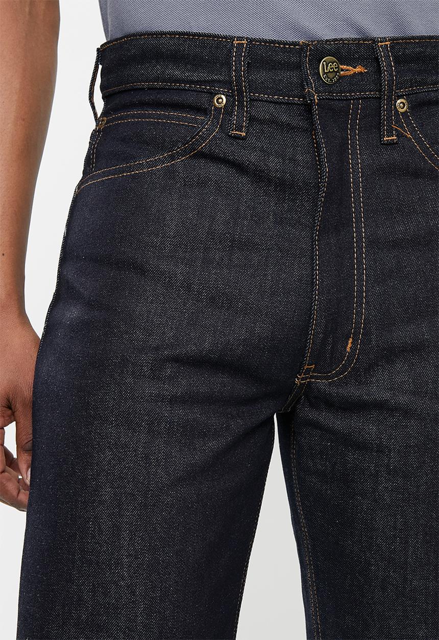Lee  - Lee rider regular straight leg jeans - indigo