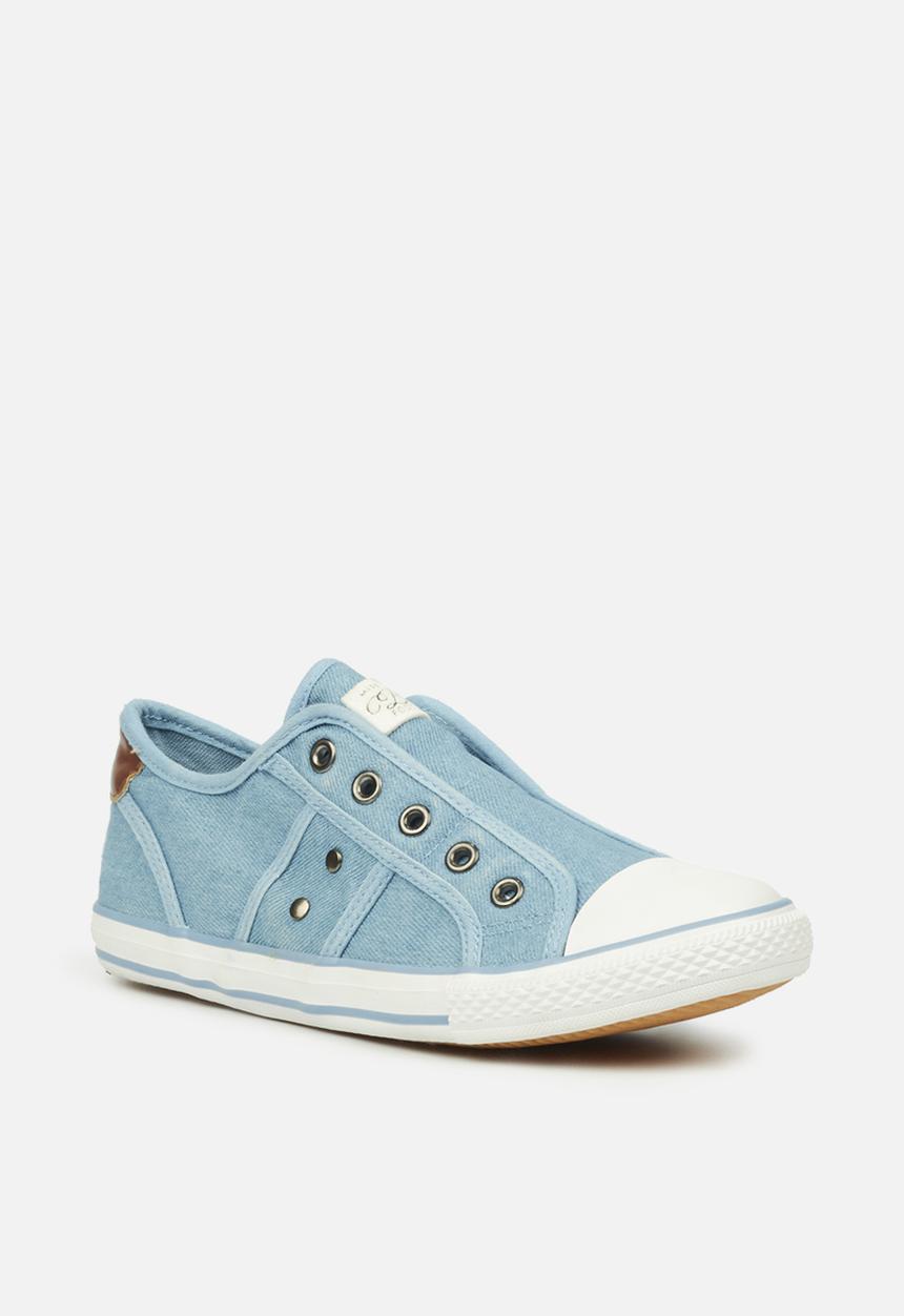 Miss Black - Jean1 slip on sneaker - blue