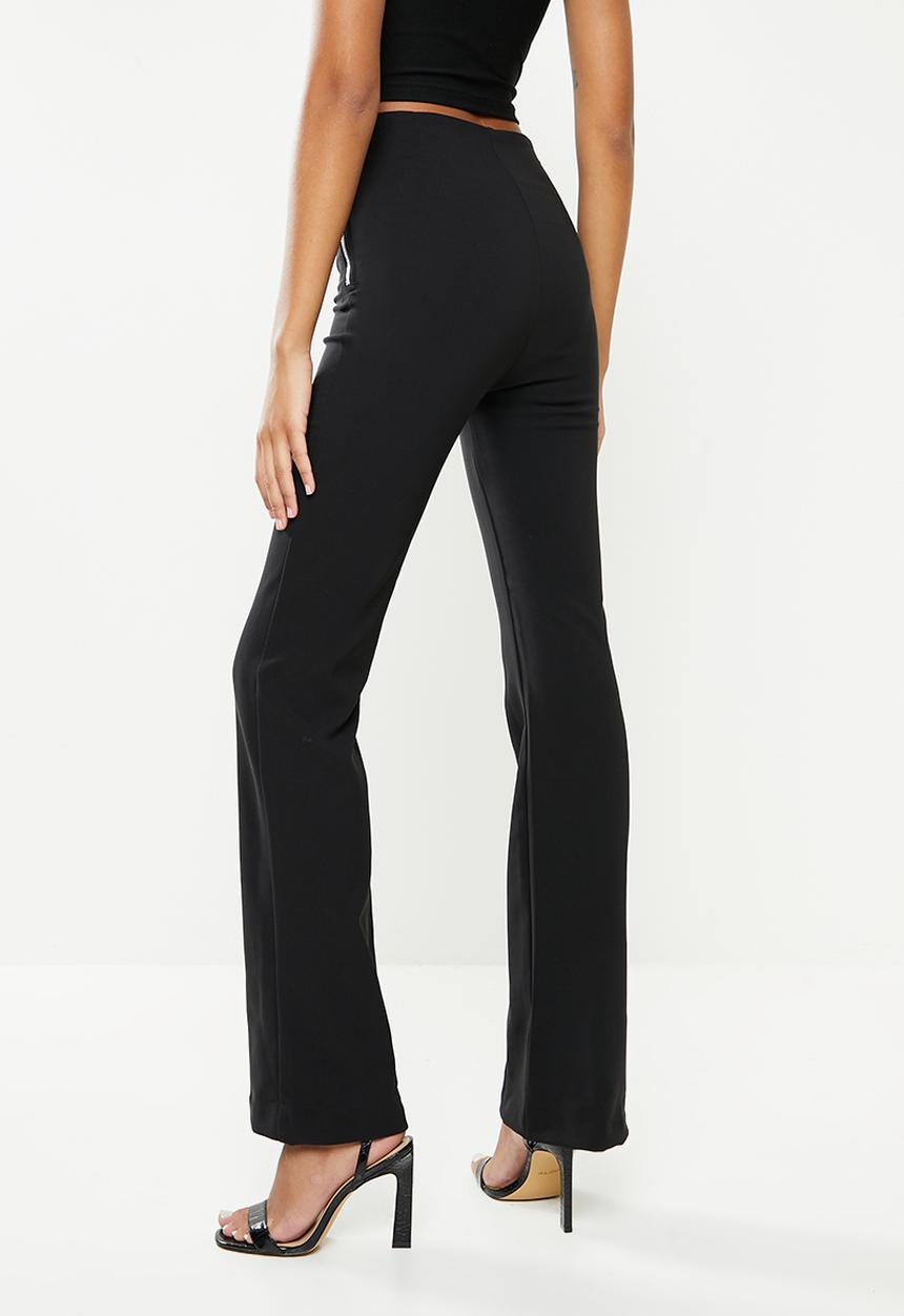 SISSY BOY - High rise flare with o ring - black