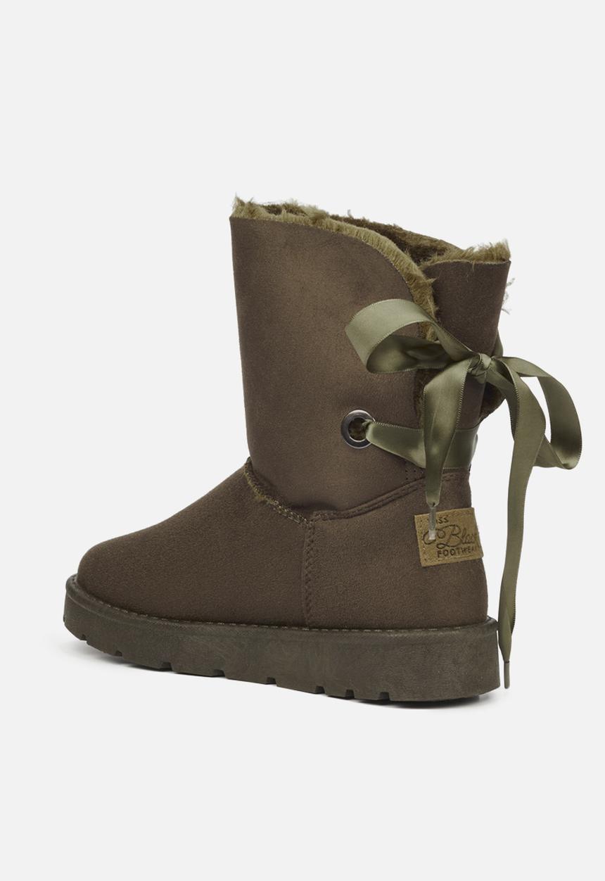 Miss Black - Rae2 ankle boot - olive