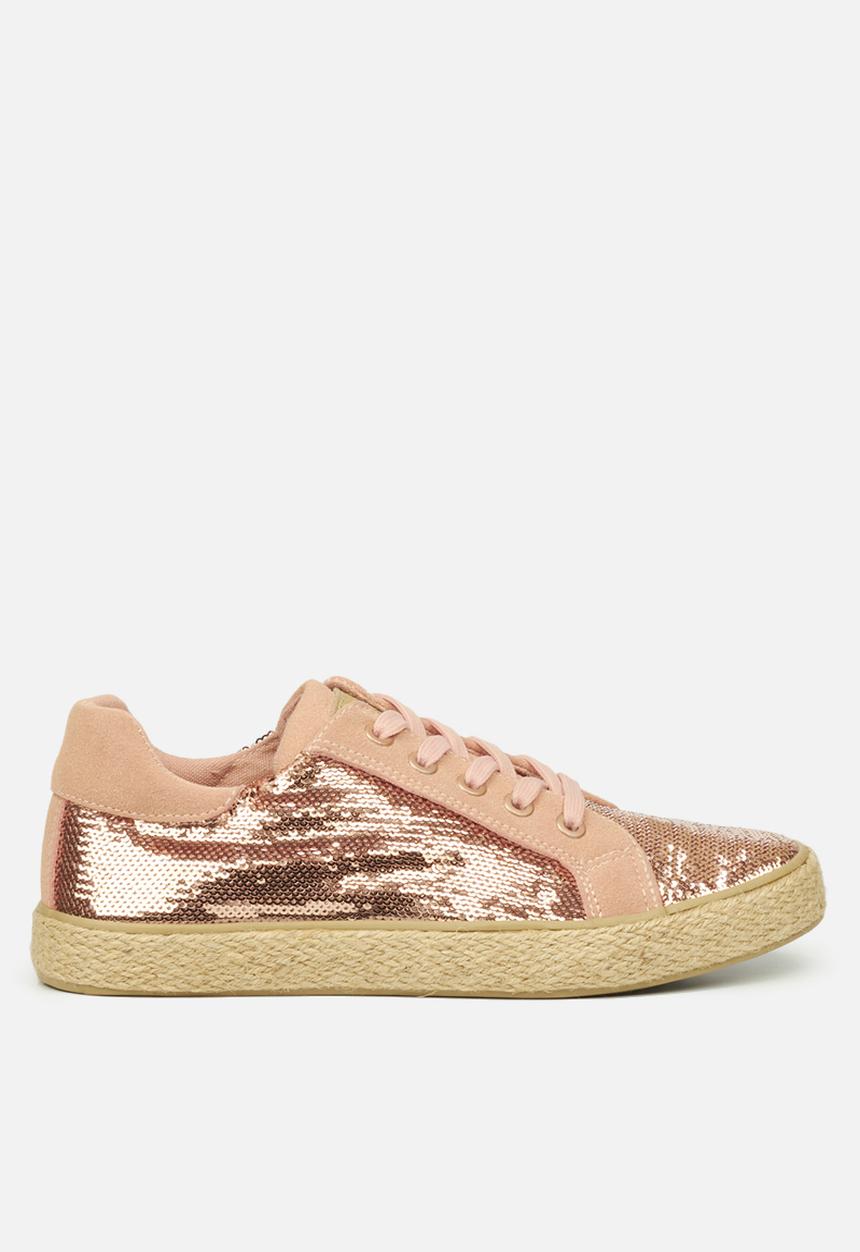 Miss Black - Republica4 espadrille sneaker - pink