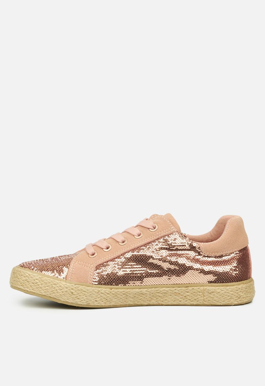 Miss Black - Republica4 espadrille sneaker - pink