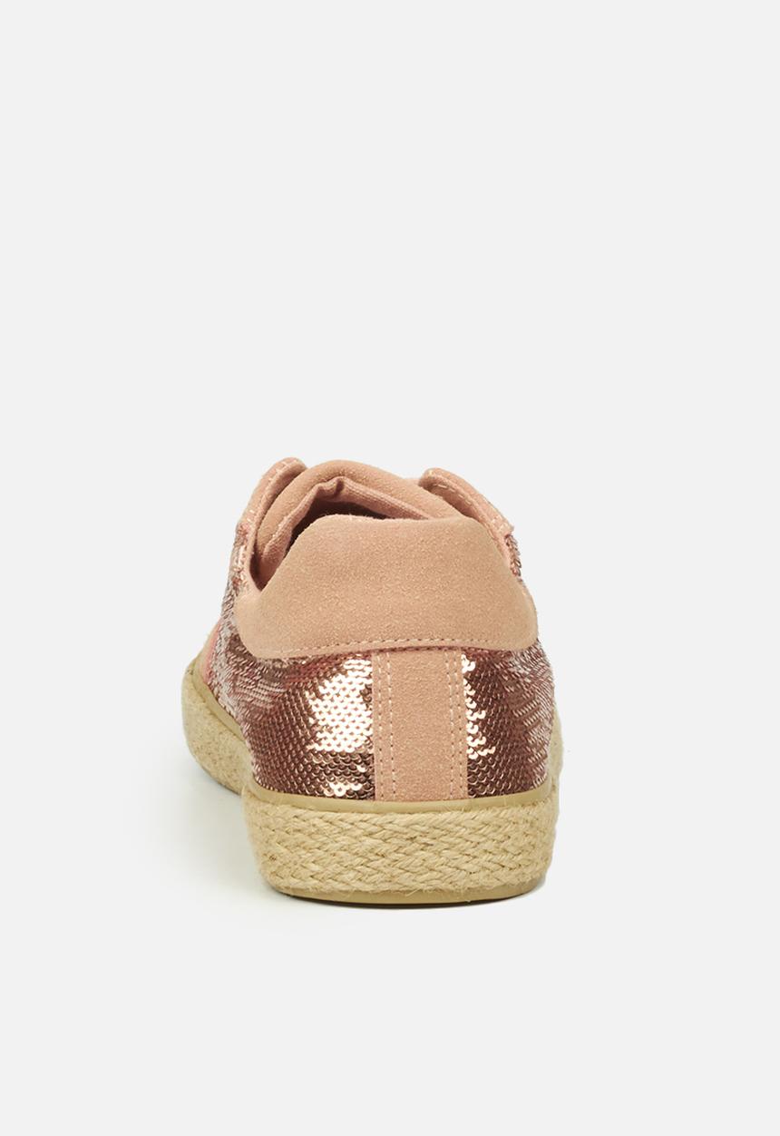 Miss Black - Republica4 espadrille sneaker - pink