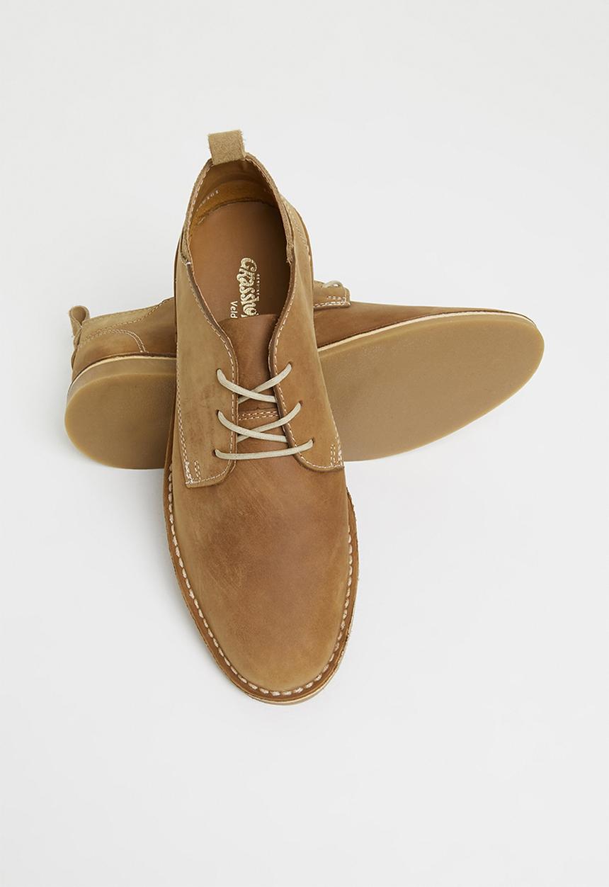 Grasshoppers - Oliver - dark brown & mushroom