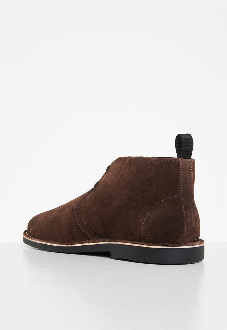 Lark & Crosse - Freddie leather desert boot - brown