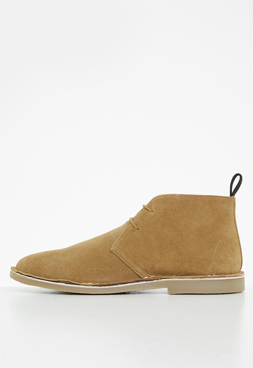Lark & Crosse - Freddie leather desert boot - tan