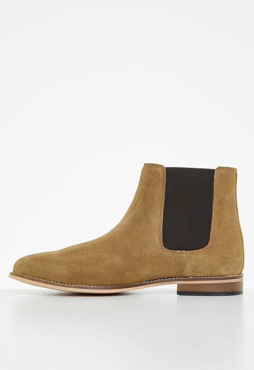 Lark & Crosse - Ross leather chelsea boot- natural