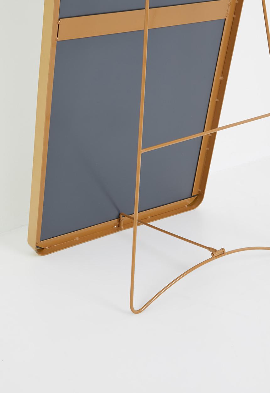 Sixth Floor - Gold standing mirror - gold