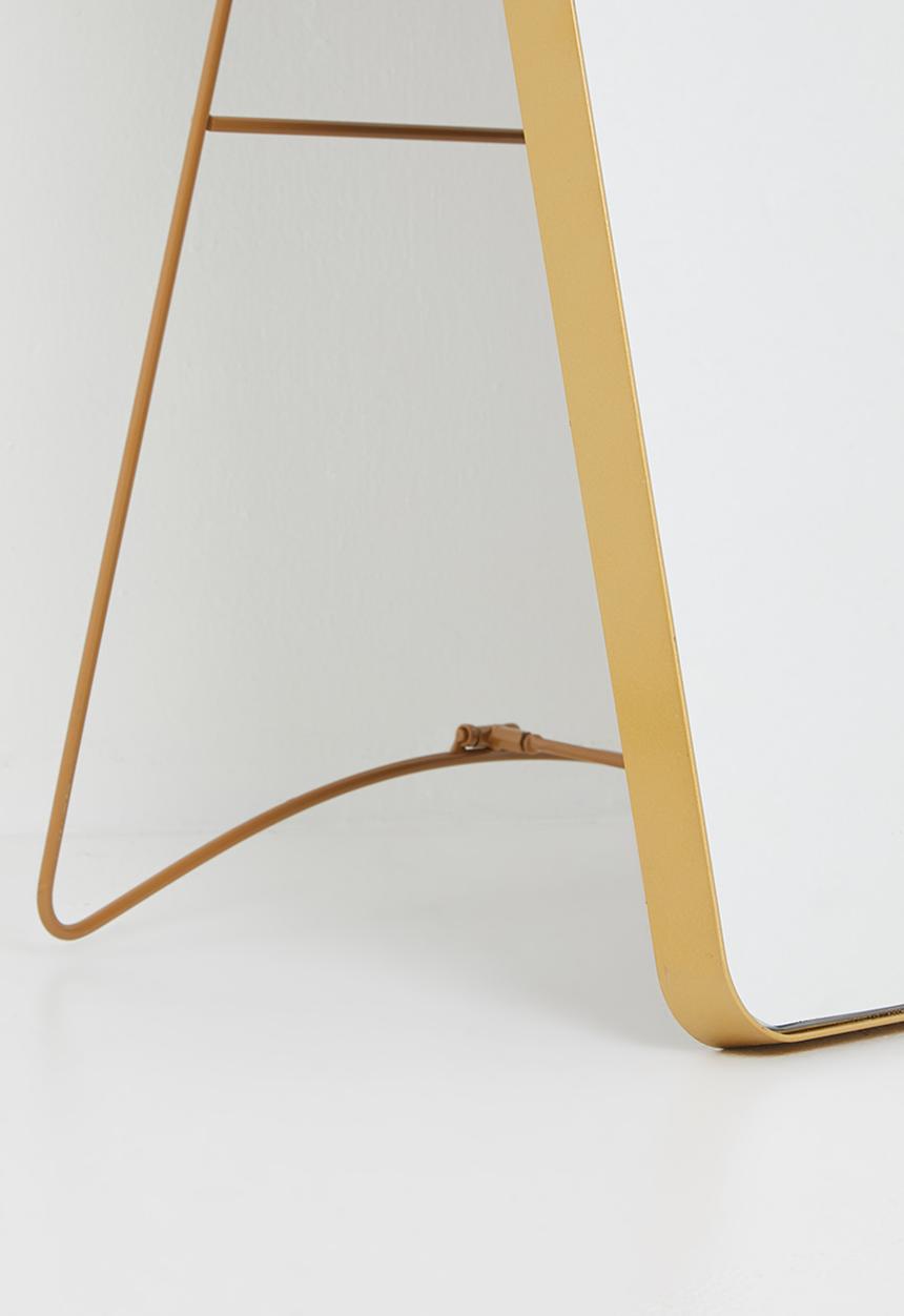 Sixth Floor - Gold standing mirror - gold