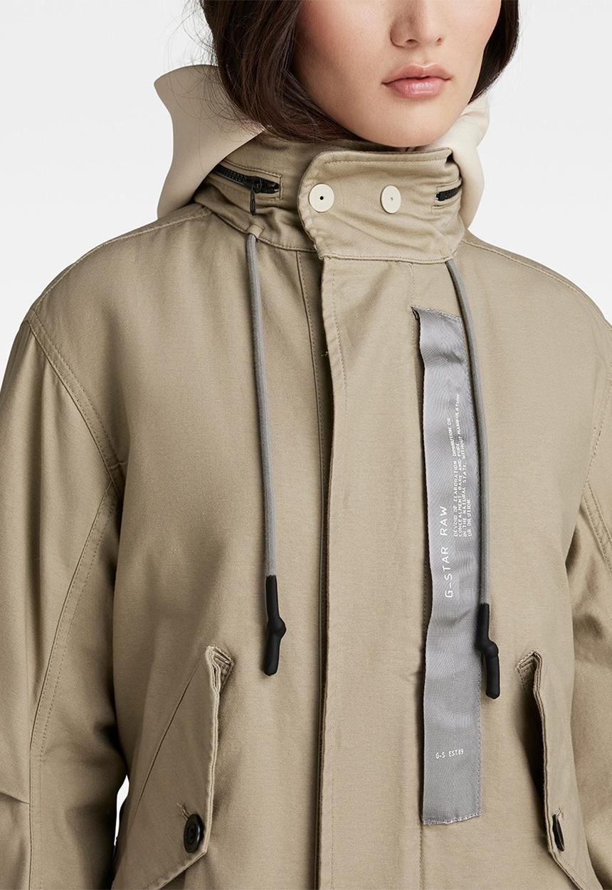 G-STAR - Fishtail parka - tree house