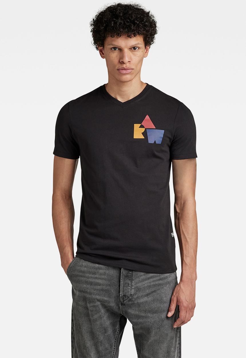 G-STAR - Chest graphic slim - black