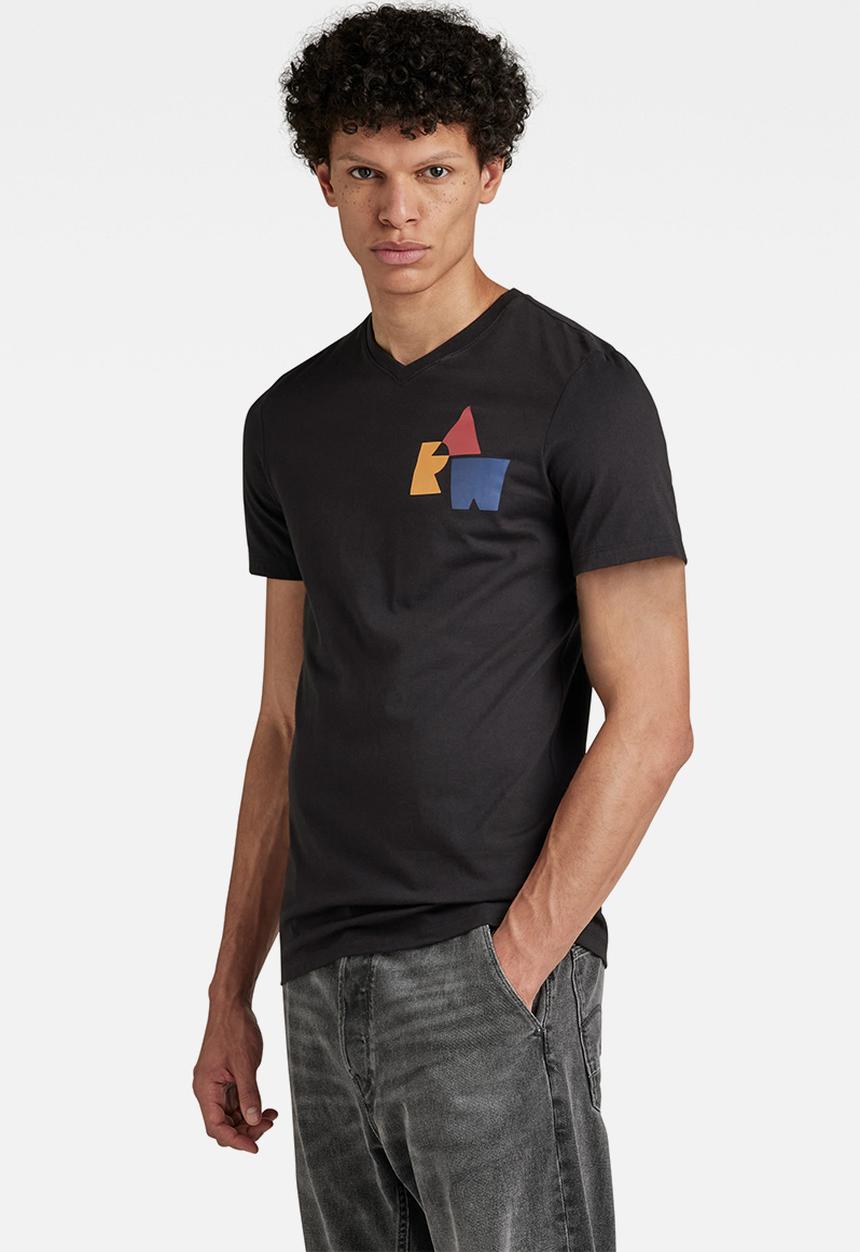 G-STAR - Chest graphic slim - black