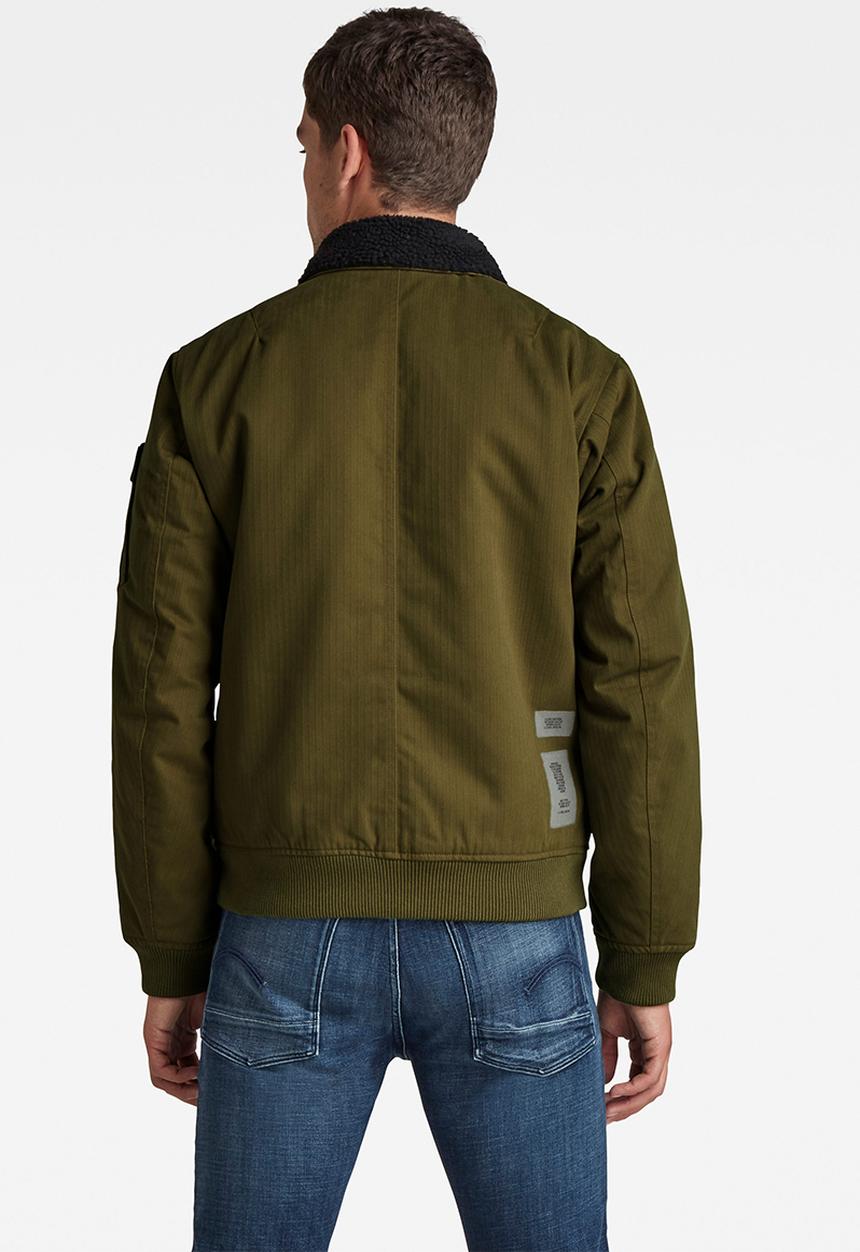 G-STAR - Flight bomber jacket - dark olive