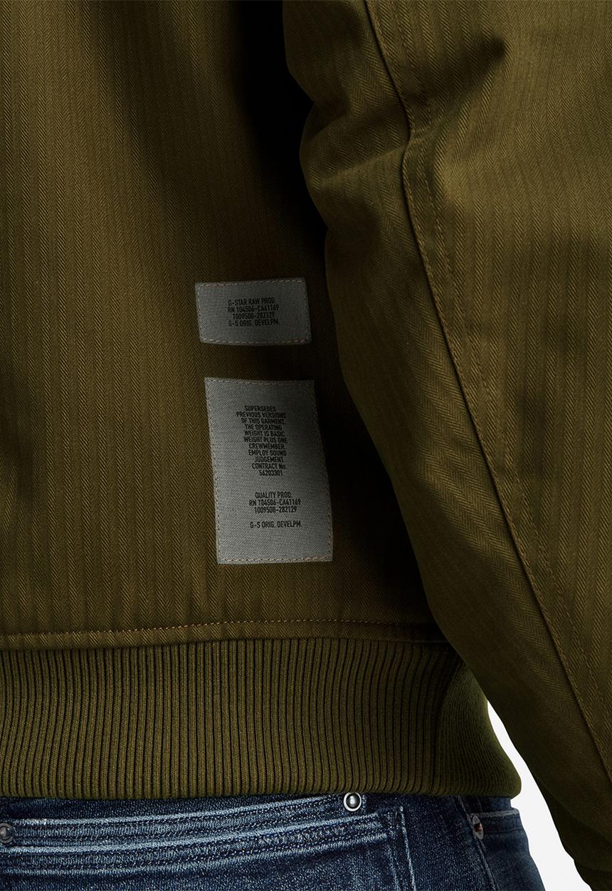 G-STAR - Flight bomber jacket - dark olive