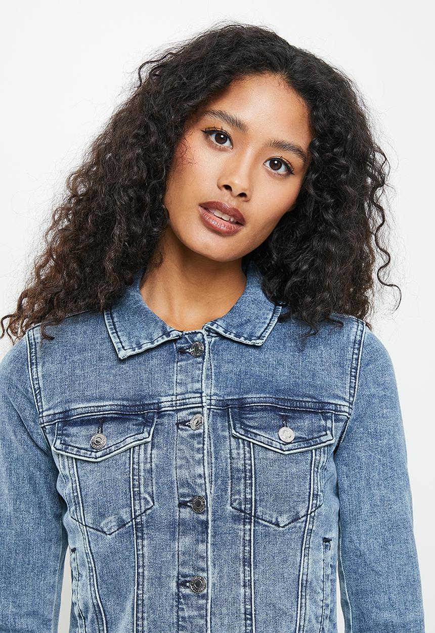 GUESS - Denim jacket - acid wash
