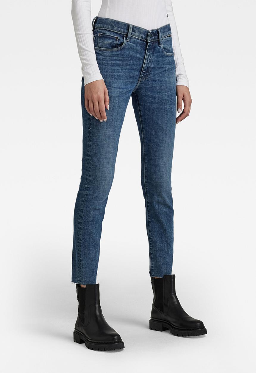 G-STAR - 3301 skinny ankle jeans - faded cascade