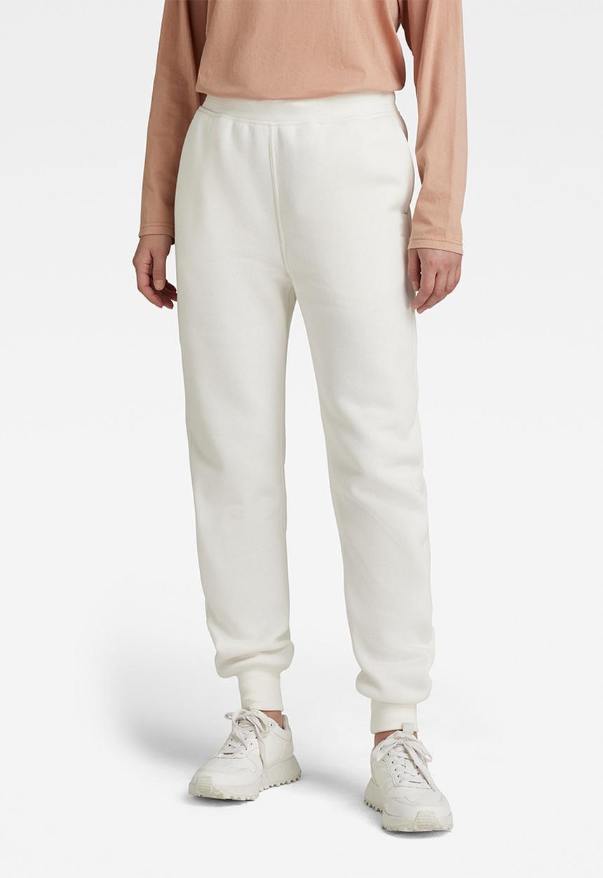 G-STAR - Premium core 2.0 sweat pant  - milk