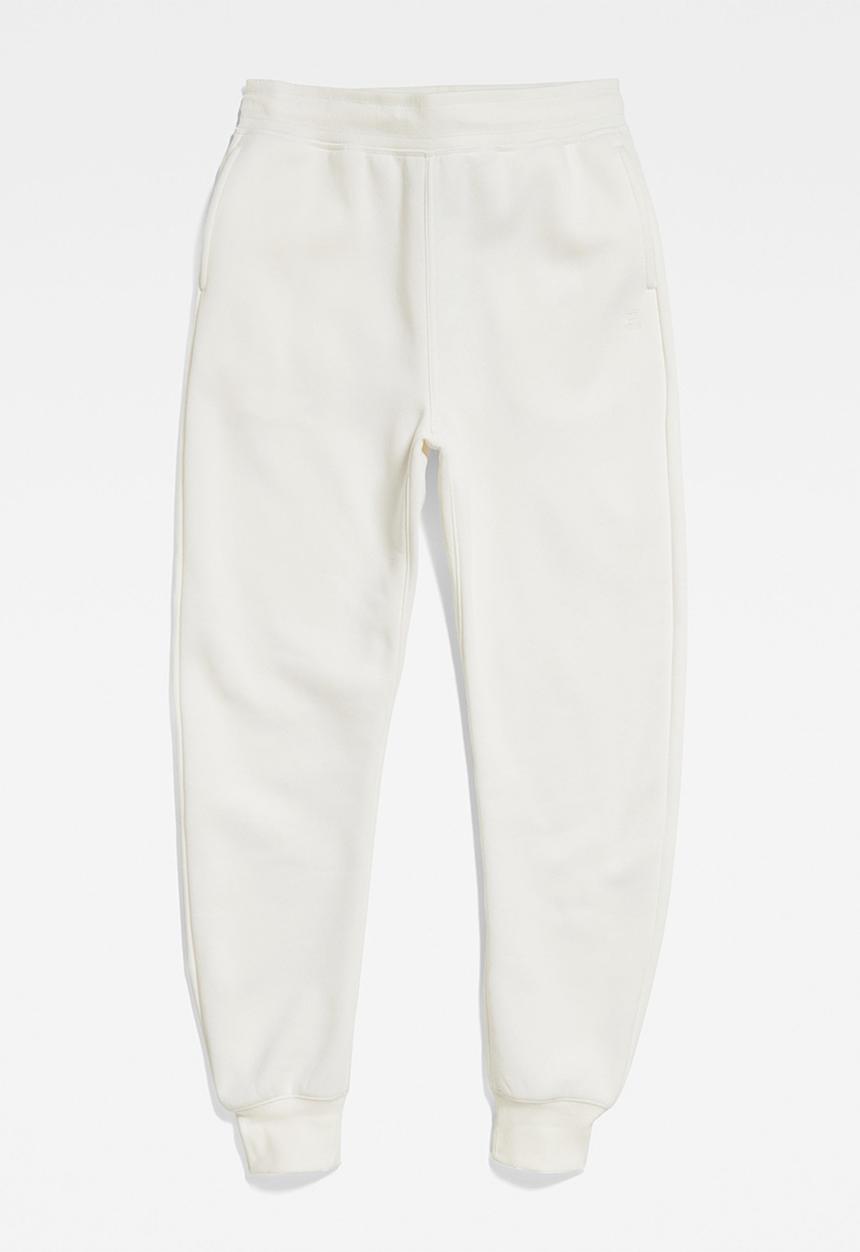 G-STAR - Premium core 2.0 sweat pant  - milk