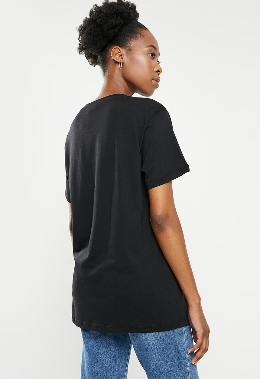 adidas Originals - Essential boyfriend tee w - black