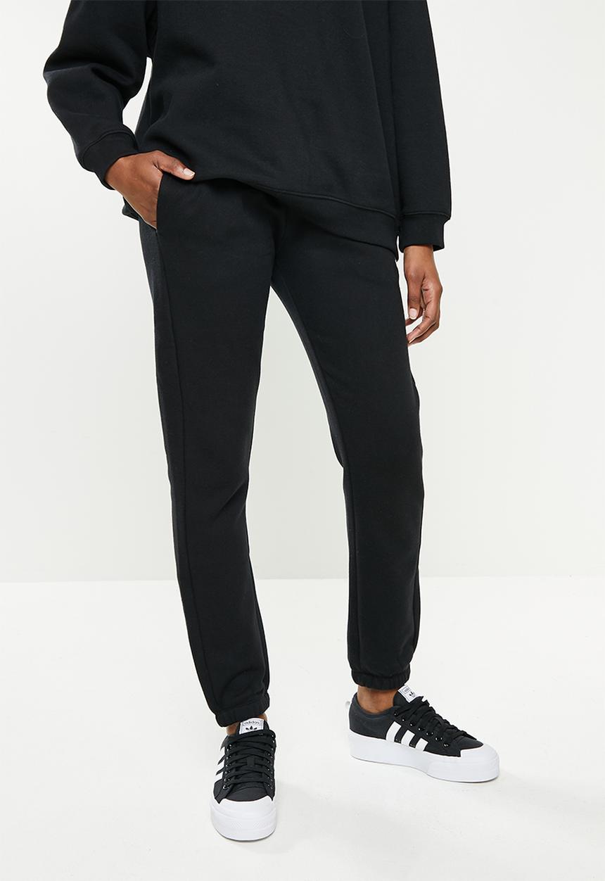 adidas Originals - Essential fleece joggers - black