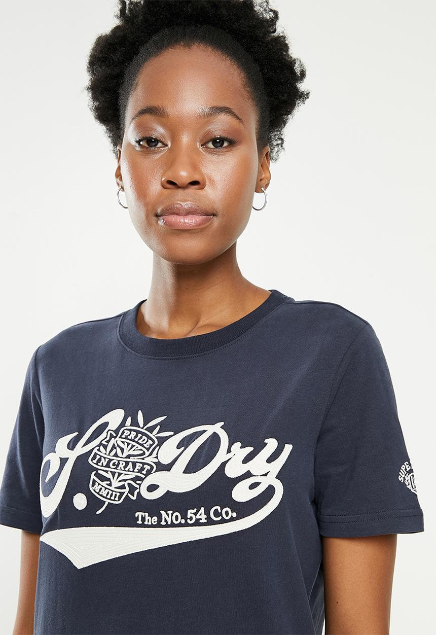 Superdry. - Pride in craft tee - eclipse navy