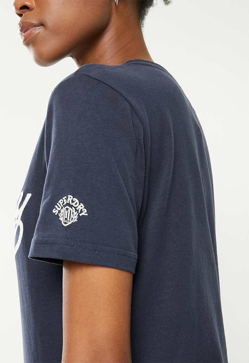 Superdry. - Pride in craft tee - eclipse navy