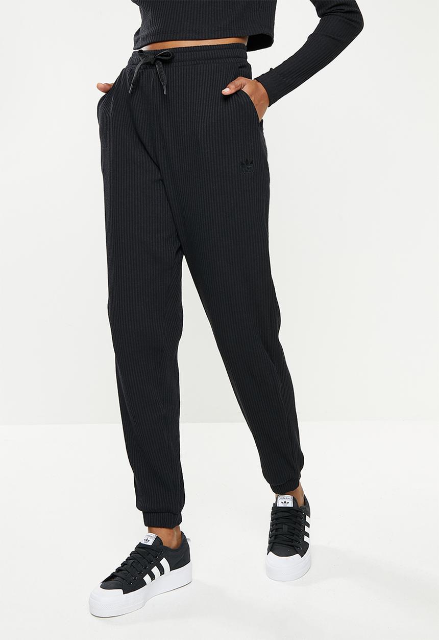adidas Originals - Rib cuffed pants w - black