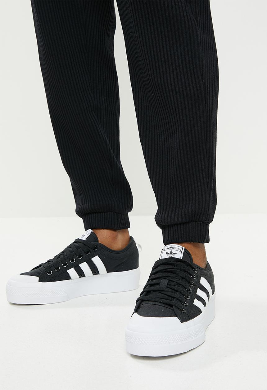 adidas Originals - Rib cuffed pants w - black