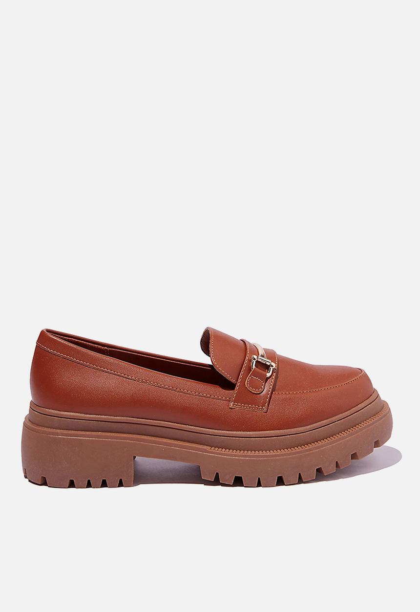 Cotton On - Bree lug sole loafer - ginger tan