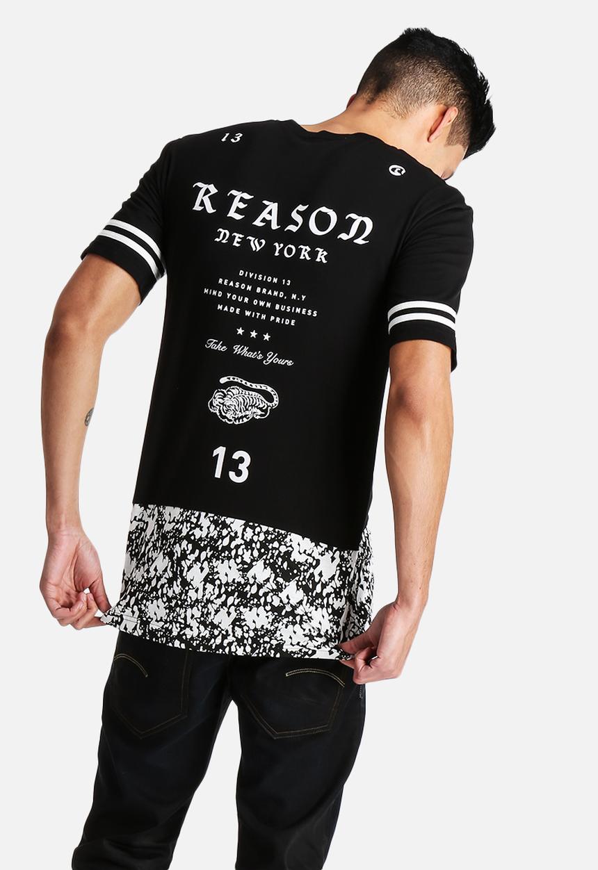Reason - Marbilized Elongated Tee