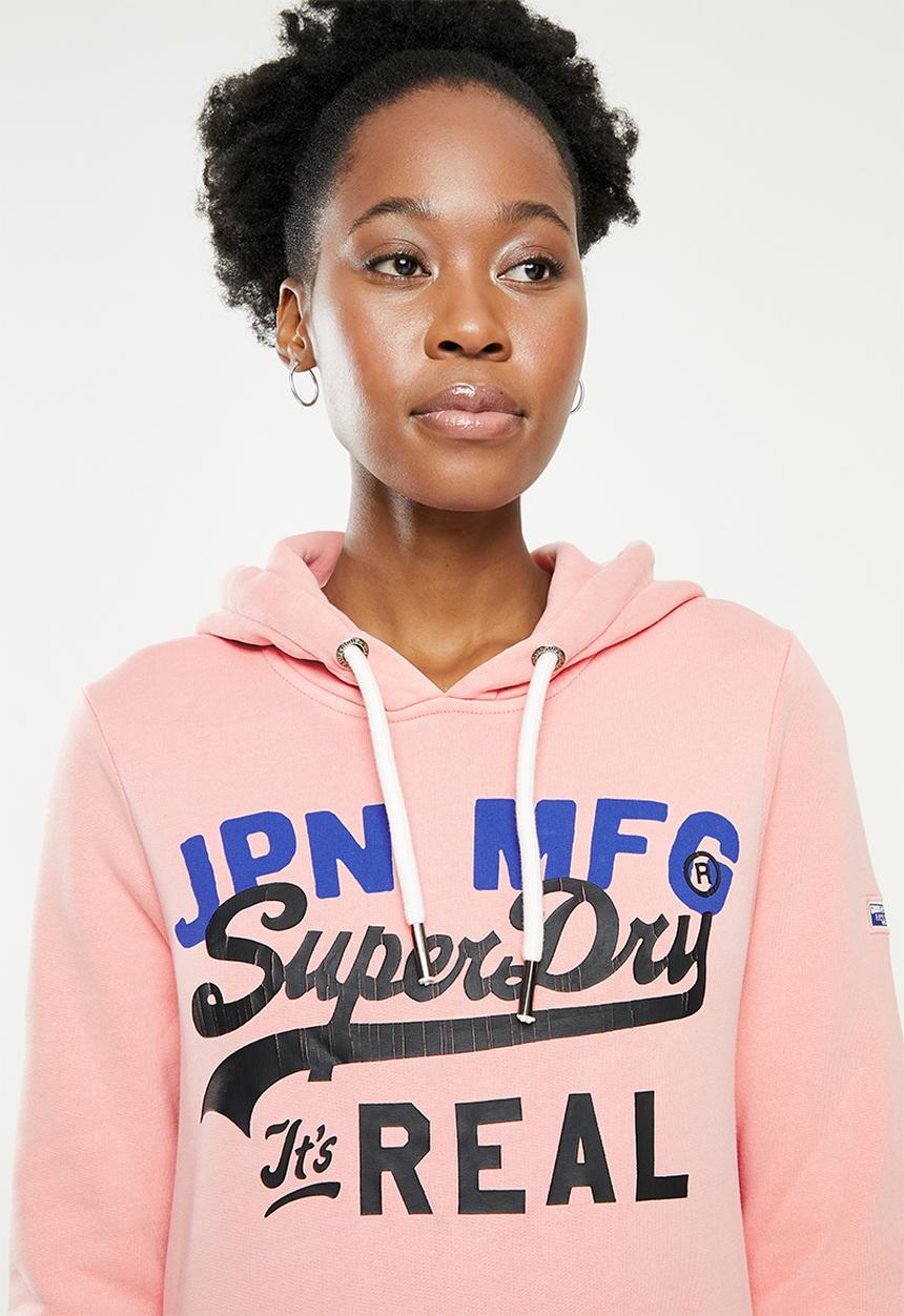 Superdry. - Vl ac hood bb - soft pink