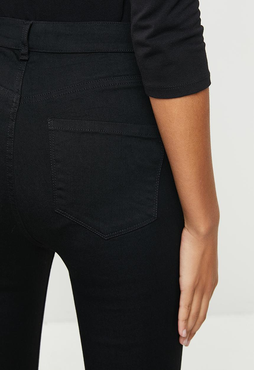 SISSY BOY - High waist flare - black