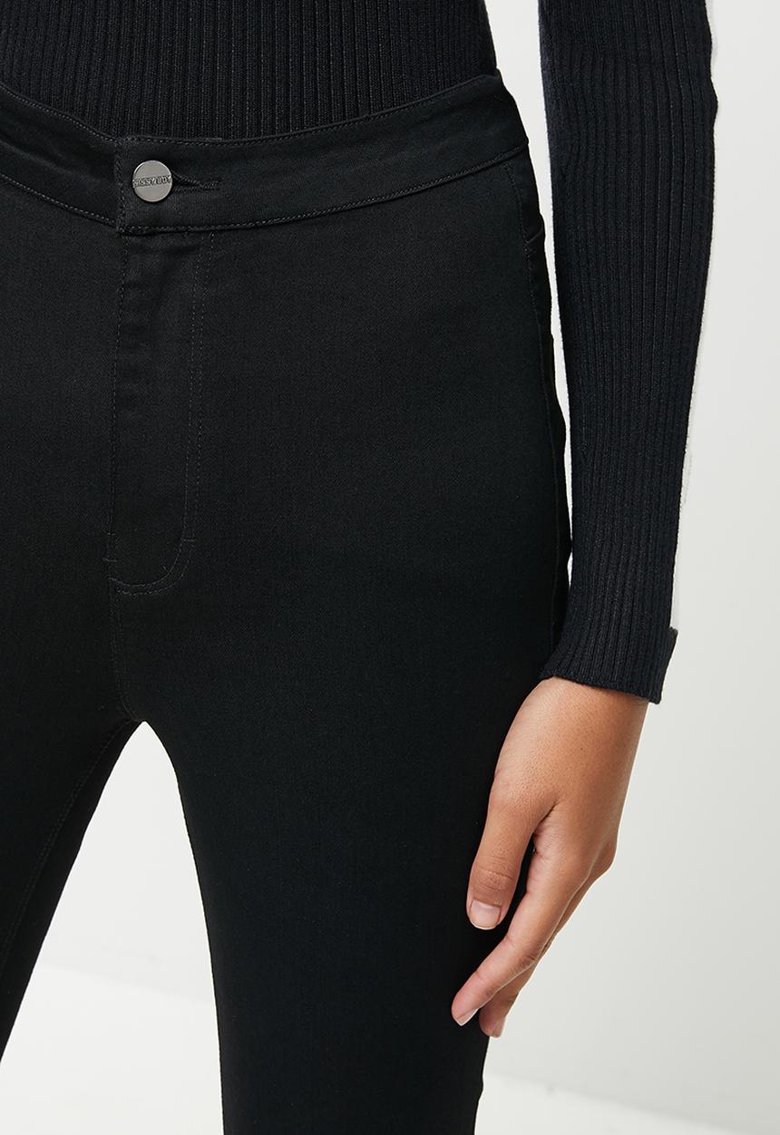 SISSY BOY - Ryder flat front skinny - black