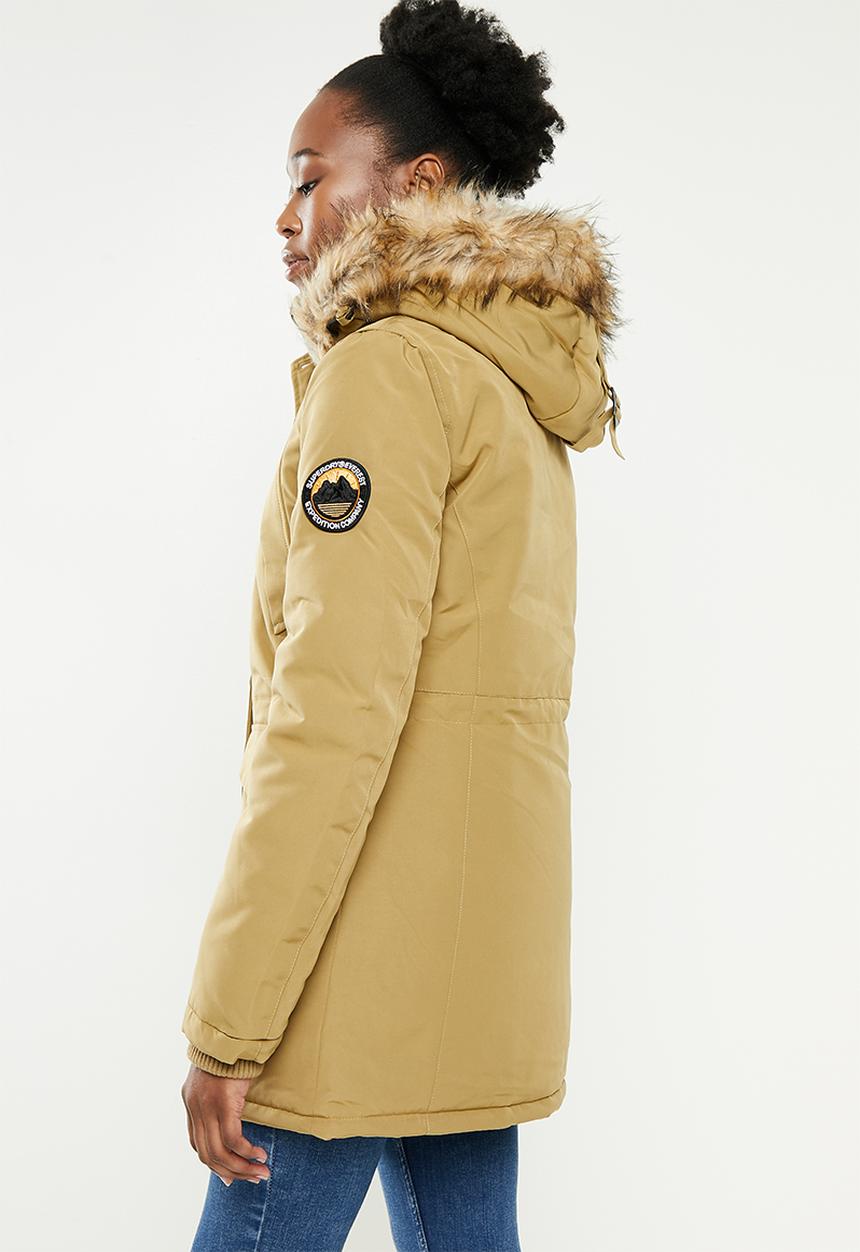 Superdry. - Everest parka - camel
