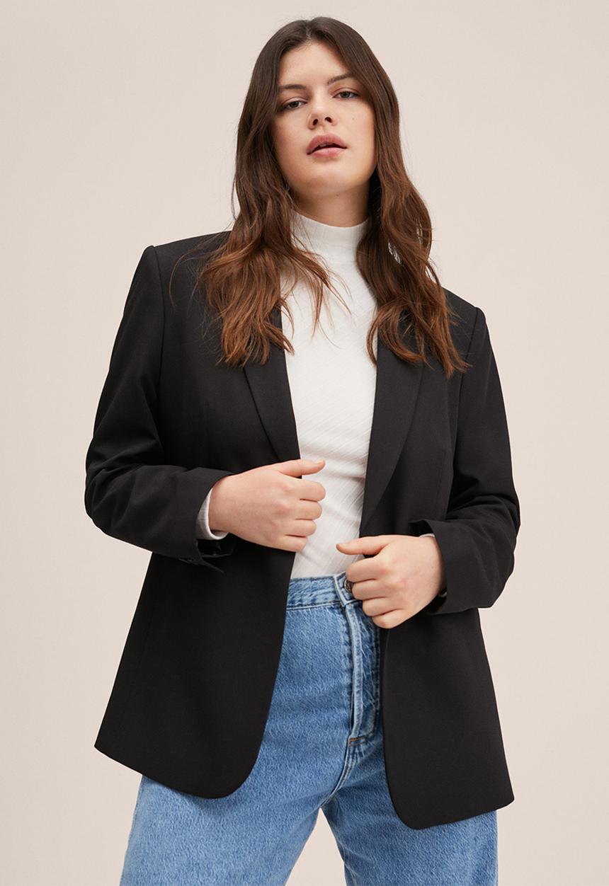 MANGO - Jeans nora - open blue