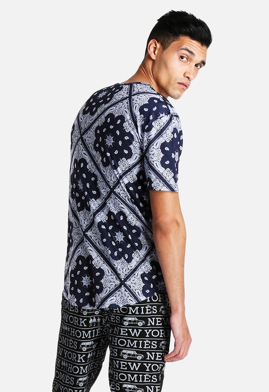 Reason - Paisley Blocks Tee