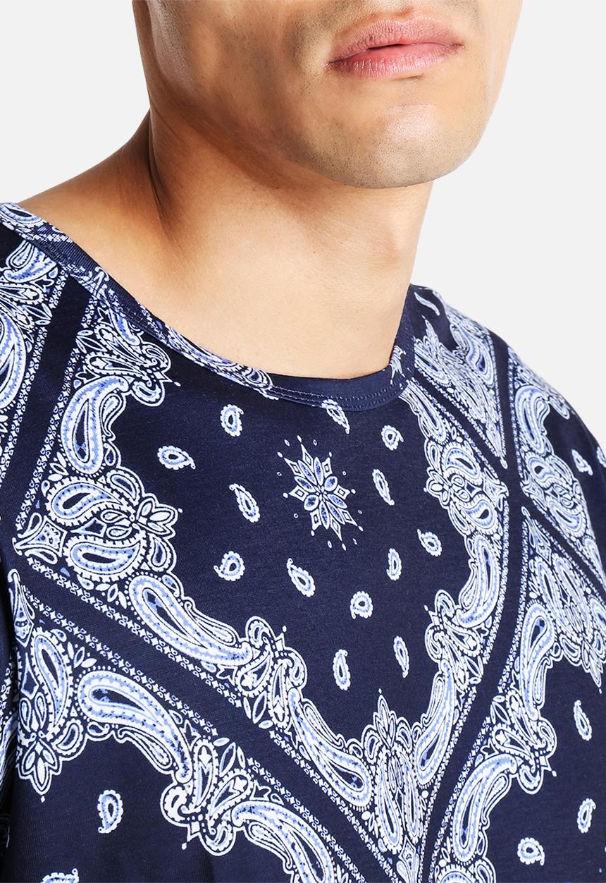 Reason - Paisley Blocks Tee