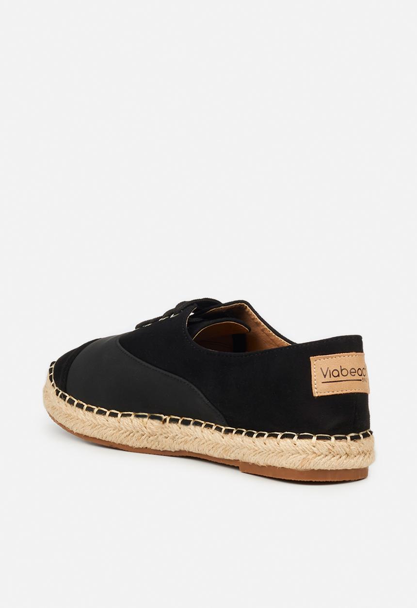 Viabeach - Espa18 espadrille sneaker - black