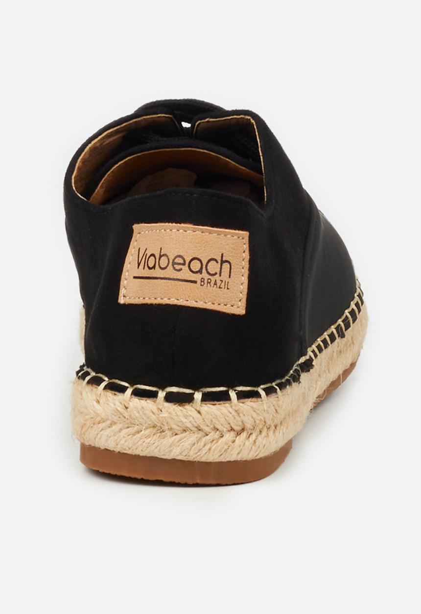 Viabeach - Espa18 espadrille sneaker - black