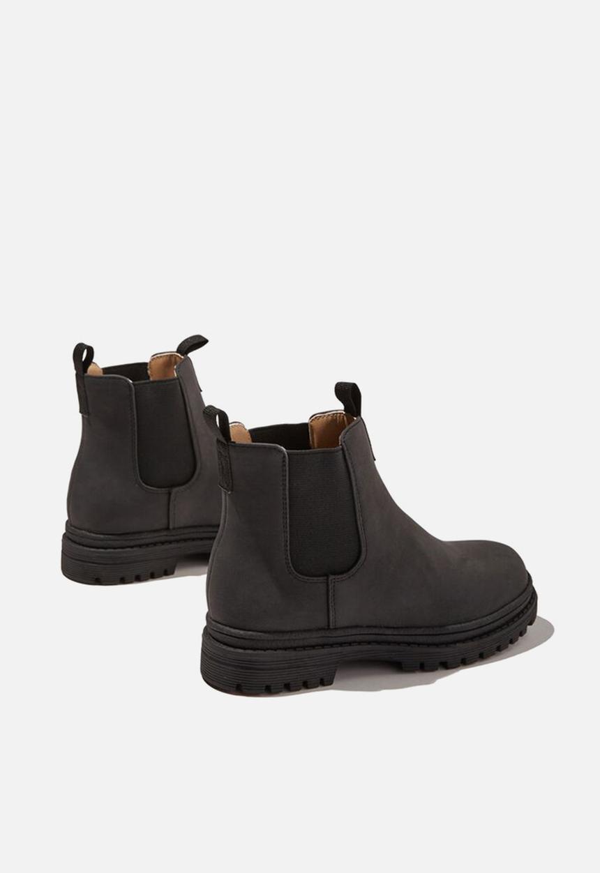 Cotton On - Pull on gusset boot - washed black