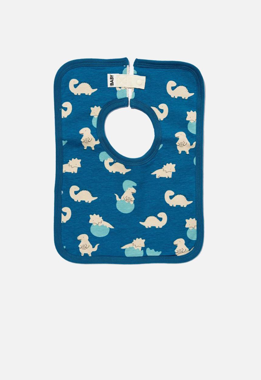 Cotton On - The square bib - submarine blue