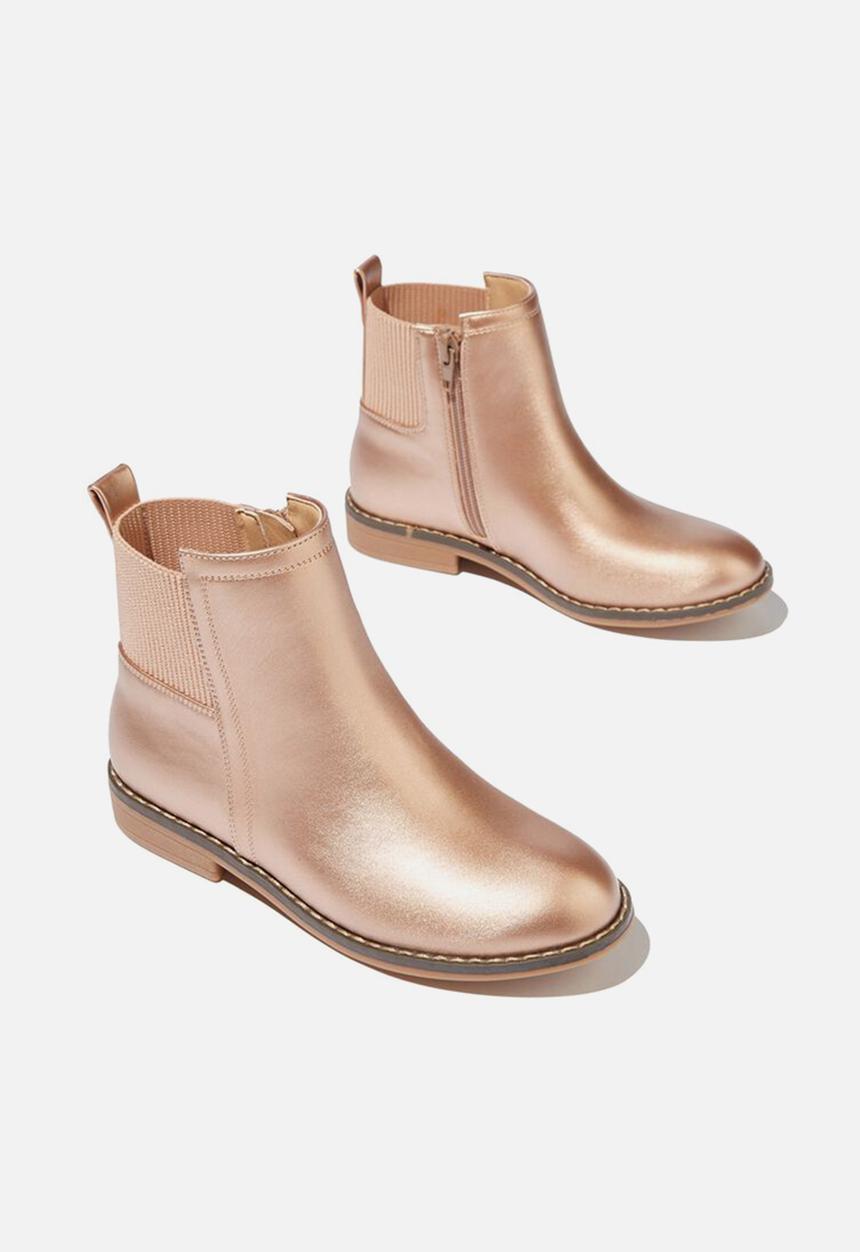 Cotton On - Step gusset boot - matte rose gold