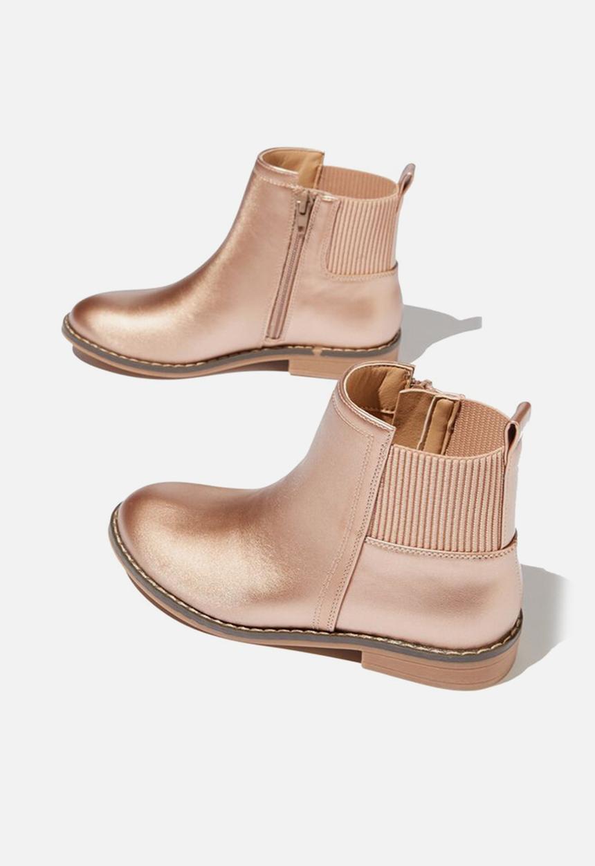 Cotton On - Step gusset boot - matte rose gold