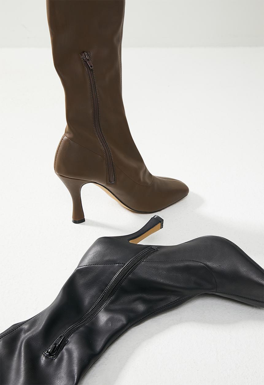 Call It Spring - Eiffel over the knee boot - dark brown