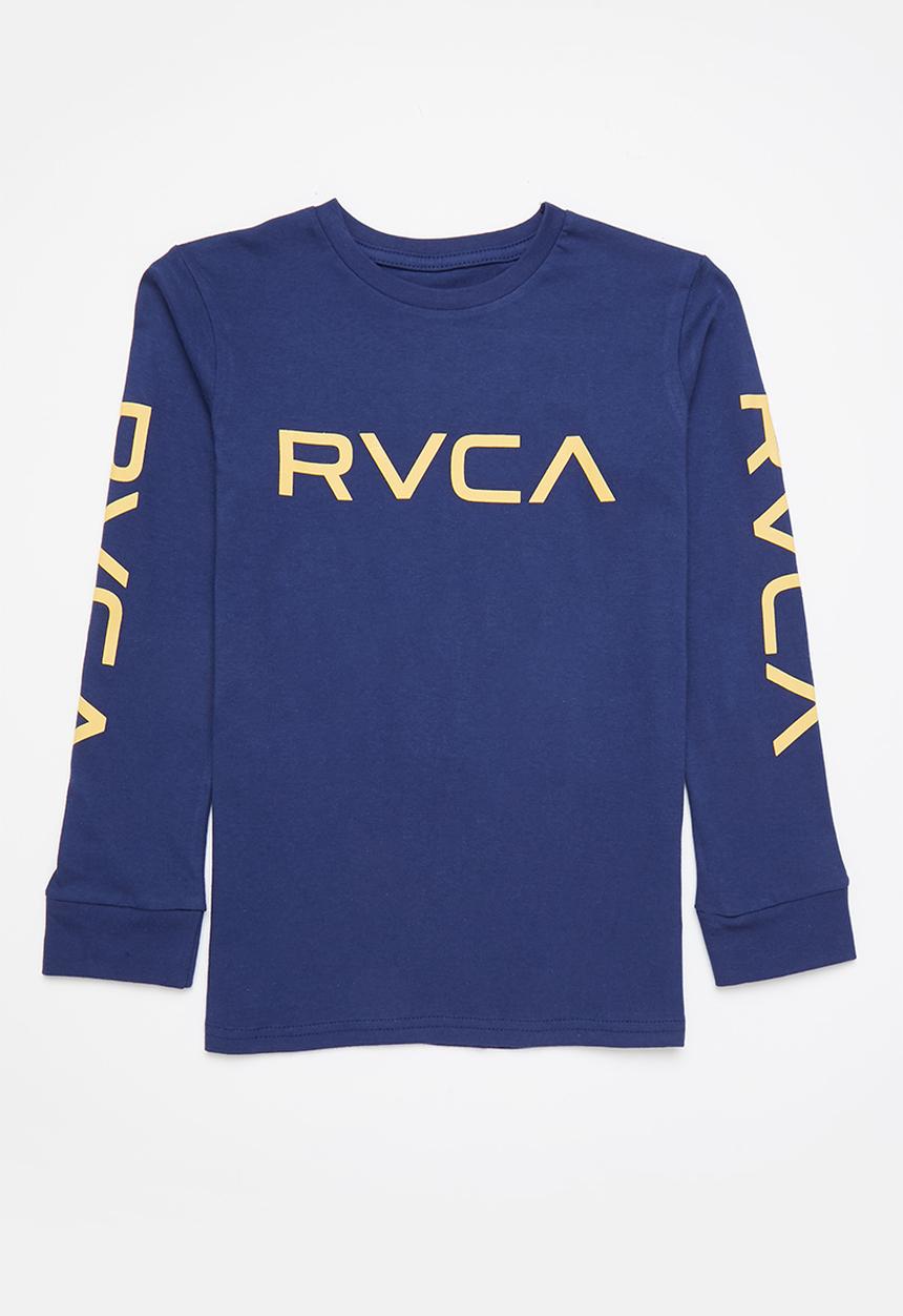 RVCA - Big rvca long sleeve tee boy - navy