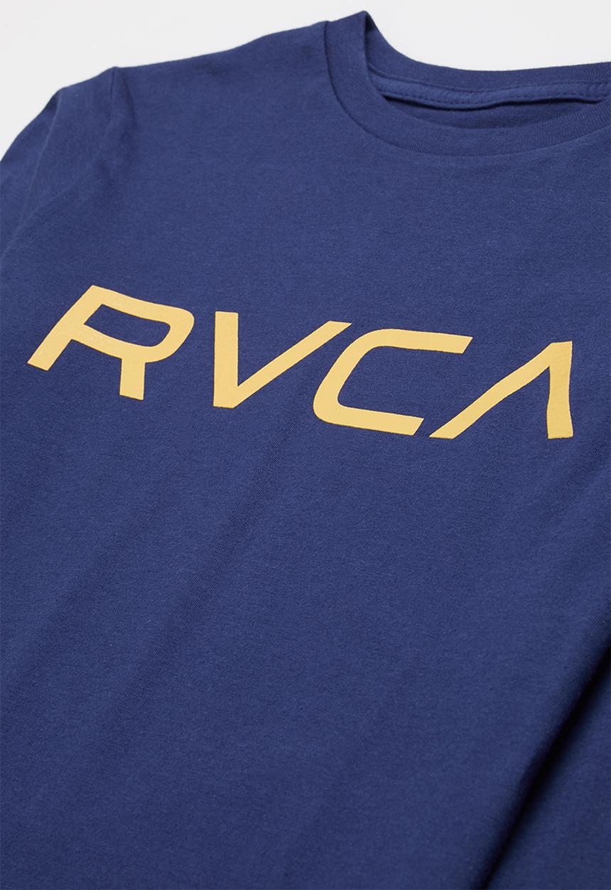 RVCA - Big rvca long sleeve tee boy - navy