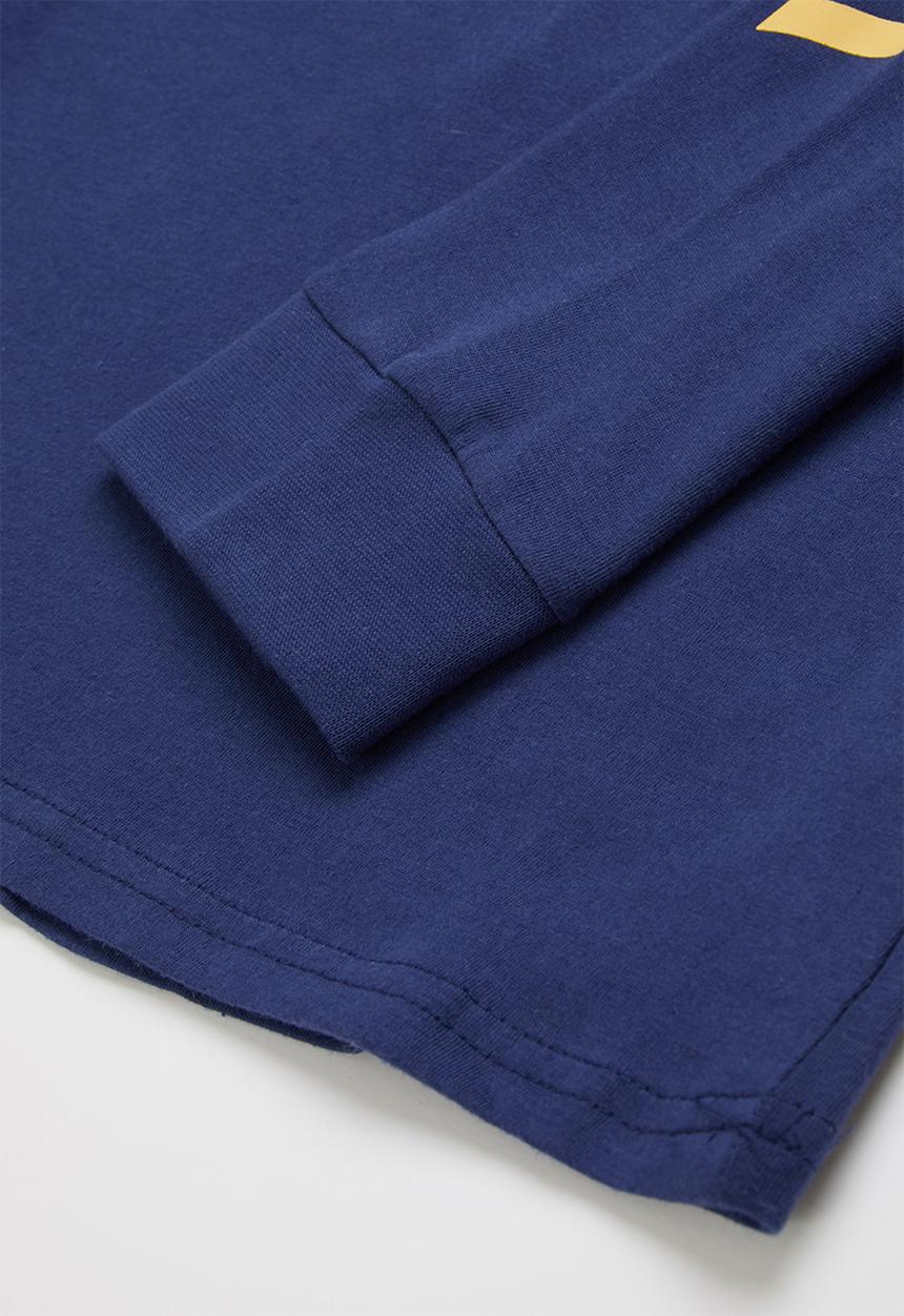 RVCA - Big rvca long sleeve tee boy - navy