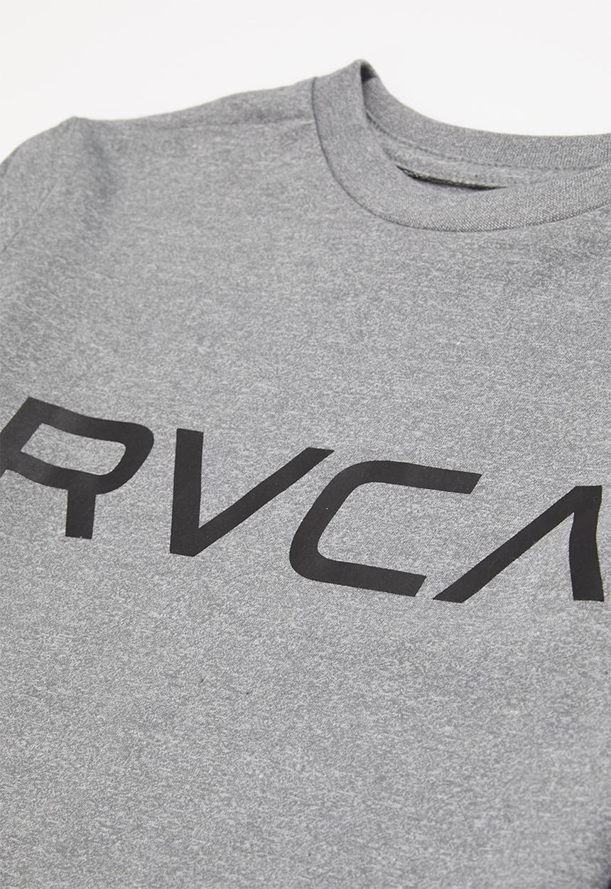 RVCA - Big rvca long sleeve tee boy - grey