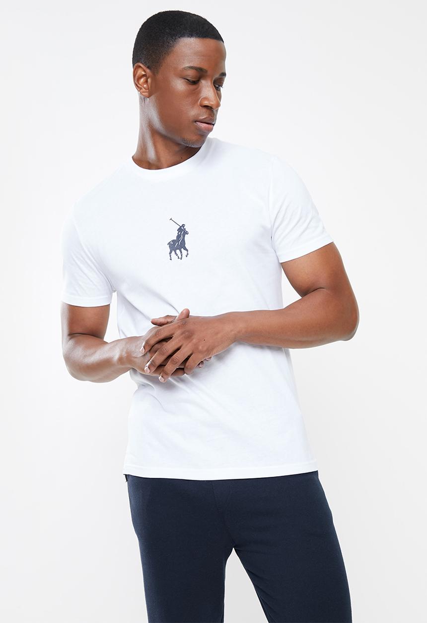 POLO - Men sport pony short sleeve tee - white